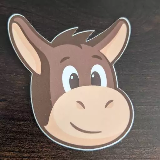sticker of Mule