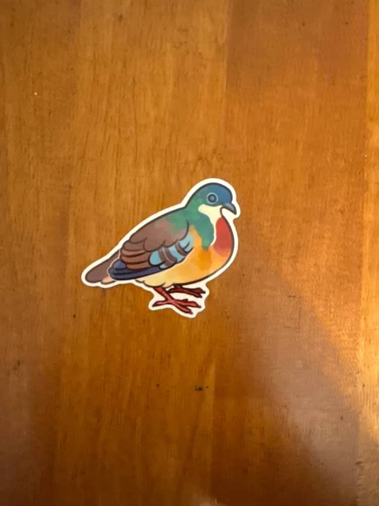 BotM Sticker Club - 6/24 (Mindanano Bleeding-heart) - Full