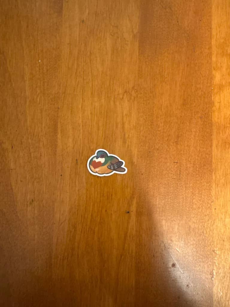 BotM Sticker Club - 6/24 (Mindanano Bleeding-heart) - Chibi
