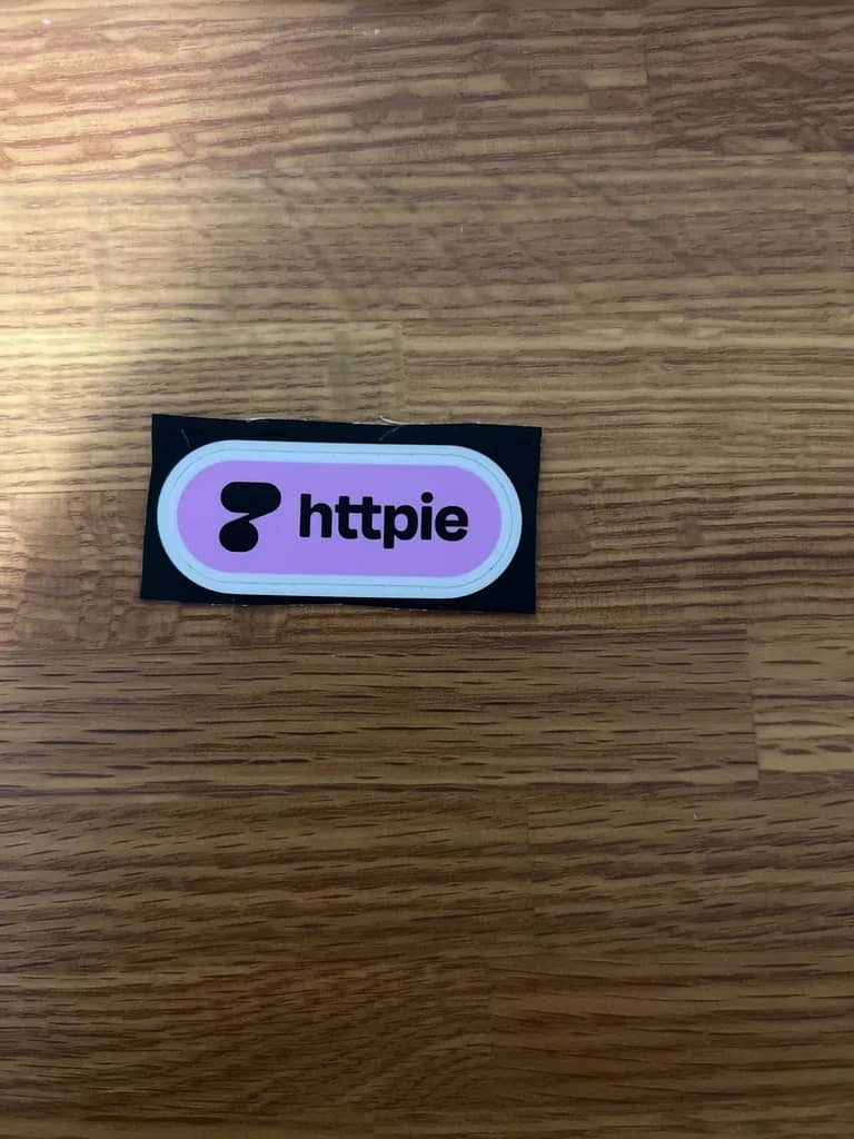 httpie - Logo - With Text - Pink