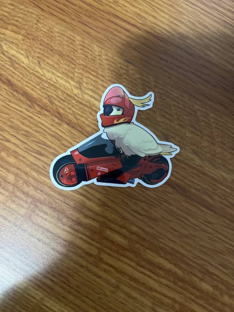 Cockatoo Biker Bird