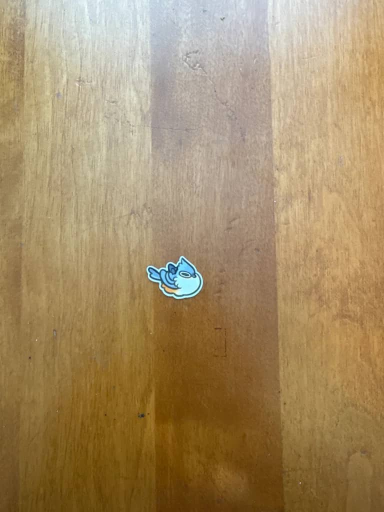 BotM Sticker Club - 3/24 (Tufted Titmouse) - Chibi