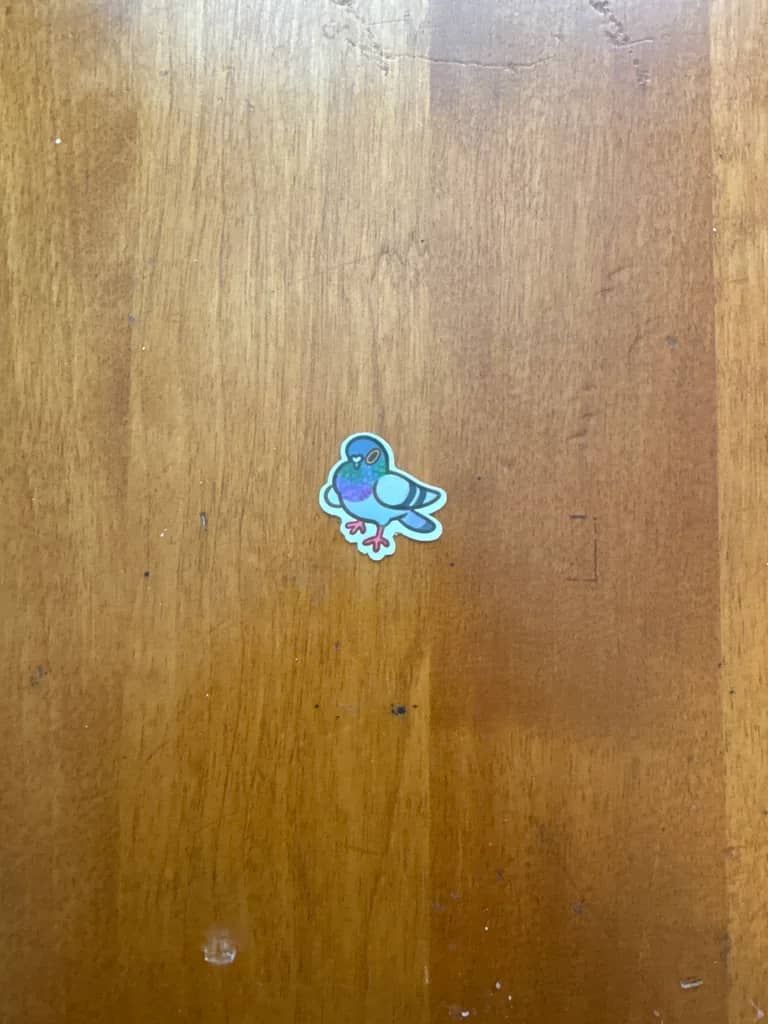 BotM Sticker Club - 4/24 (Rock Pigeon) - Chibi