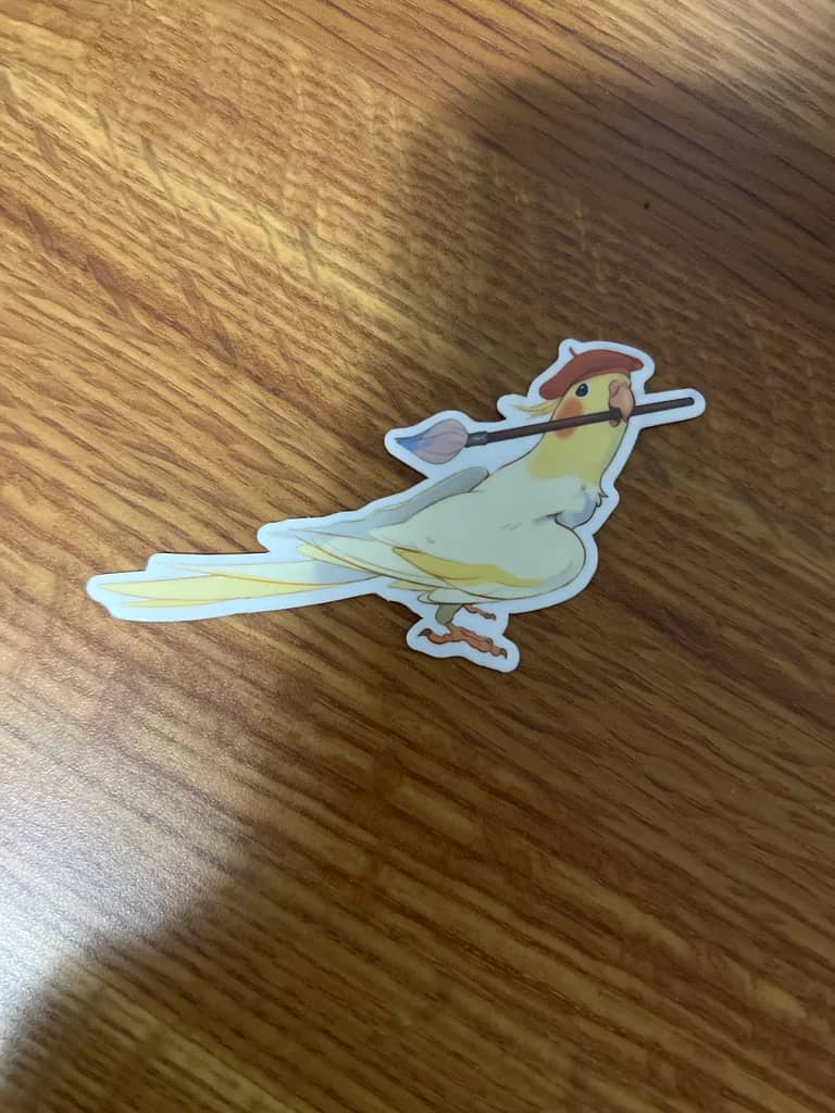 Artist Cockatiel