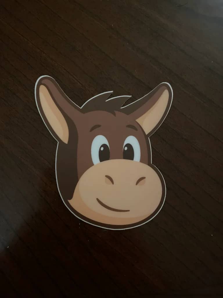 Sticker Mule - Mascot