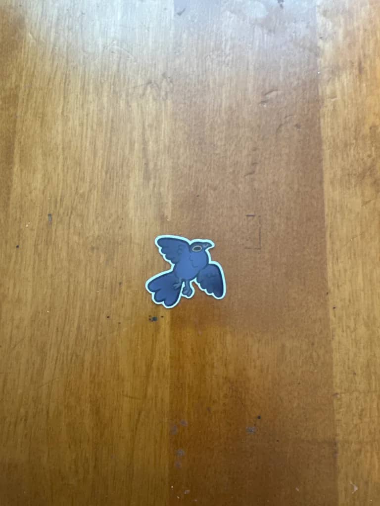 BotM Sticker Club - 10/23 (Common Raven) - Chibi