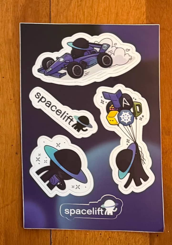 Spacelift Sticker Sheet #1