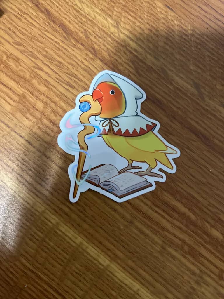 White Mage Lovebird