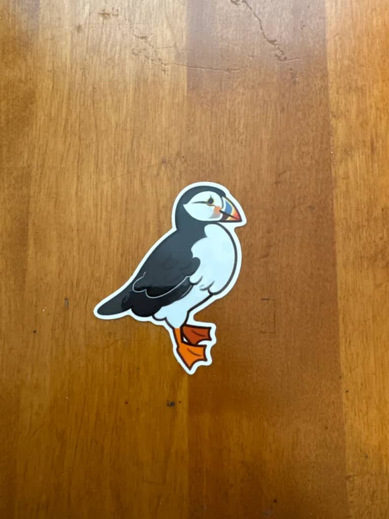 BotM Sticker Club - 7/23 (Atlantic Puffin) - Full