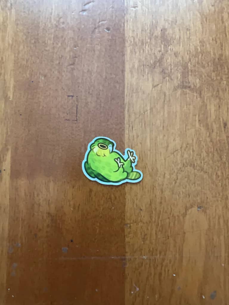 BotM Sticker Club - 6/23 (Kakapo) - Chibi