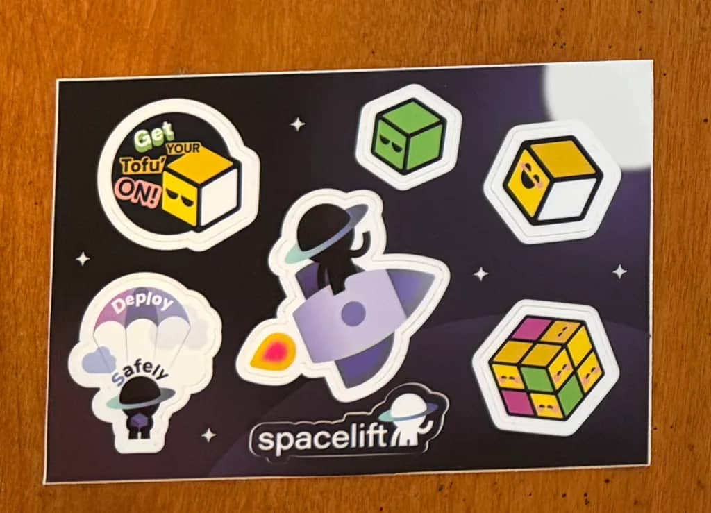 Spacelift Sticker Sheet #2