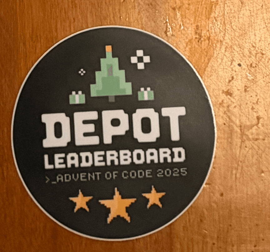 Depot - AoC Leaderboard 2025