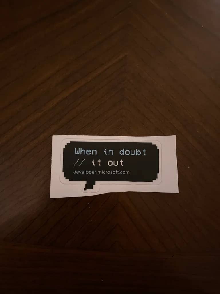 developer.microsoft.com - When in doubt, comment it out