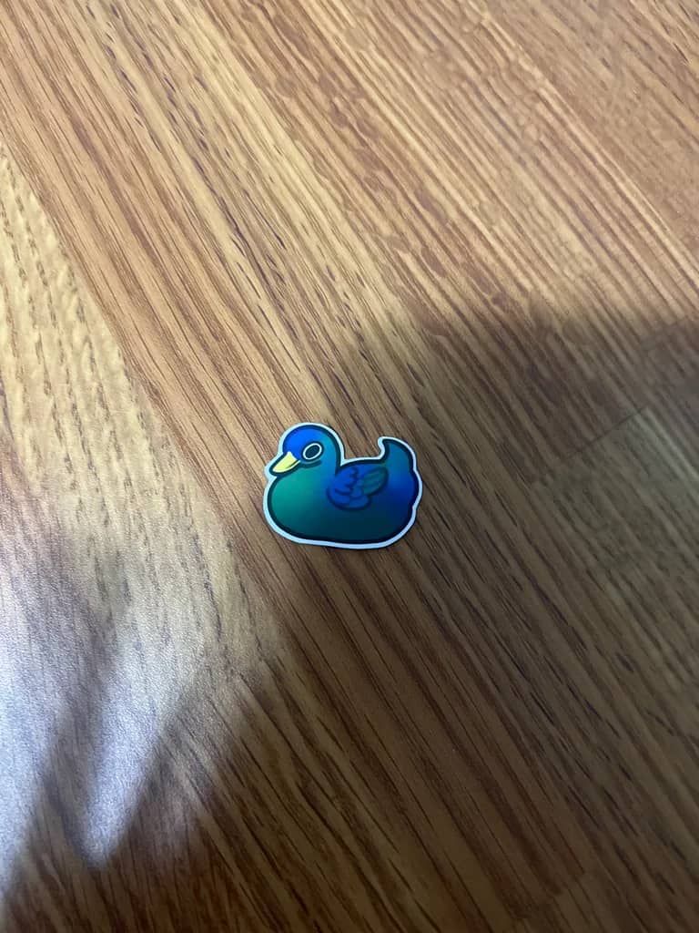 BotM Sticker Club - 9/22 (Cayuga Duck) - Chibi